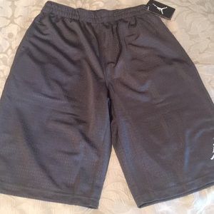 Boys Air Jordan Basketball Shorts - Size L - Gray